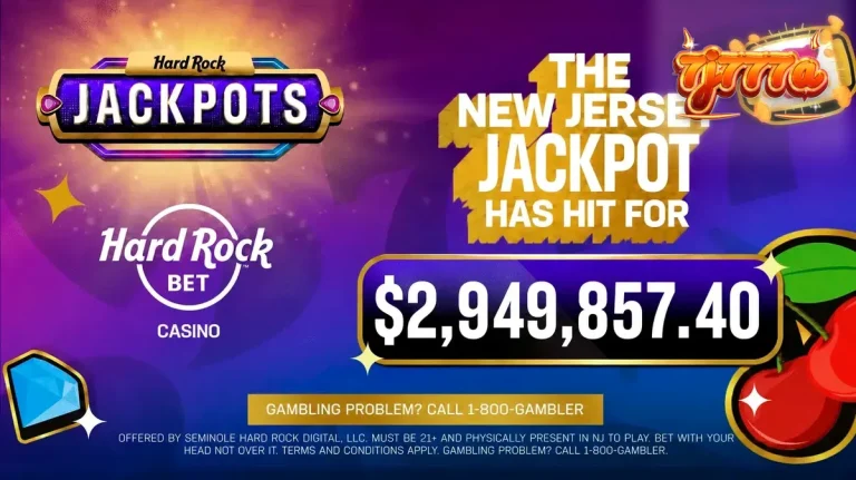 Tampilan layar mesin slot digital dengan tema jackpot progresif yang menarik.
